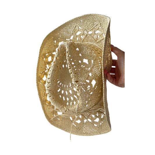 Cowboy Hat,Cowgirl Hat, handmade Straw Cowboy Hats for women mens