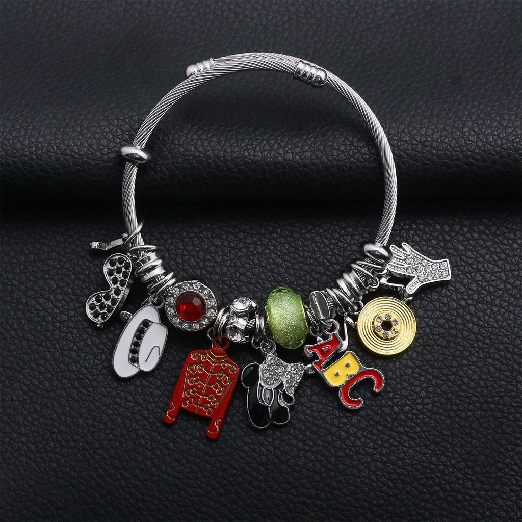 Michael Jackson charm bracelet Jewelry Gift for Fans