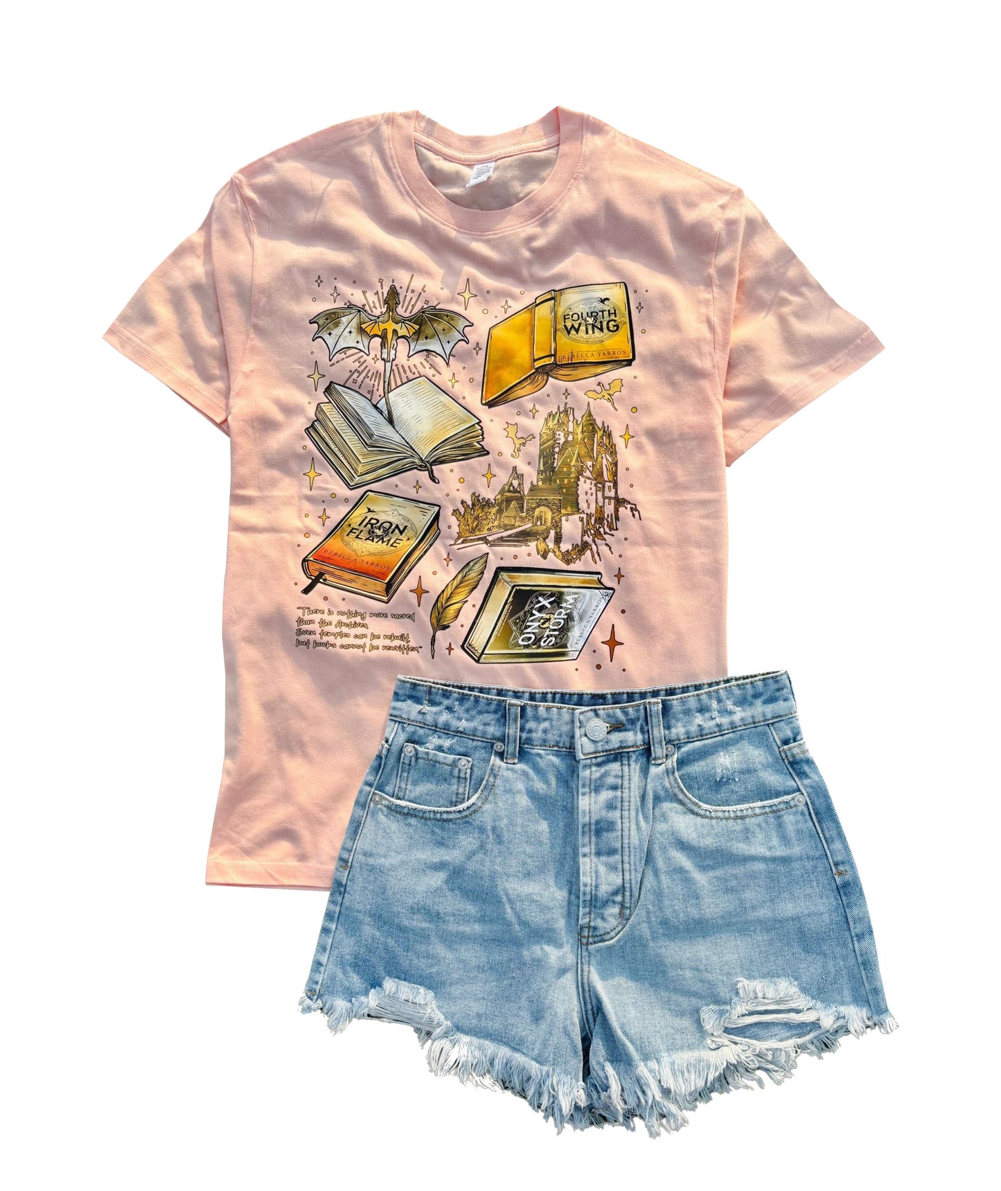 Fourth Wing Book Lover t-shirt  Dragon Rider Shirt For men womens