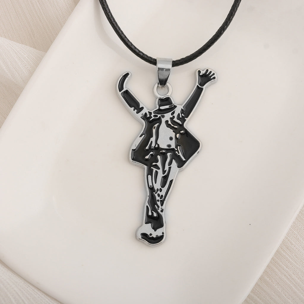 Michael Jackson Necklace MJ Cosplay Jewelry Memorial Gift