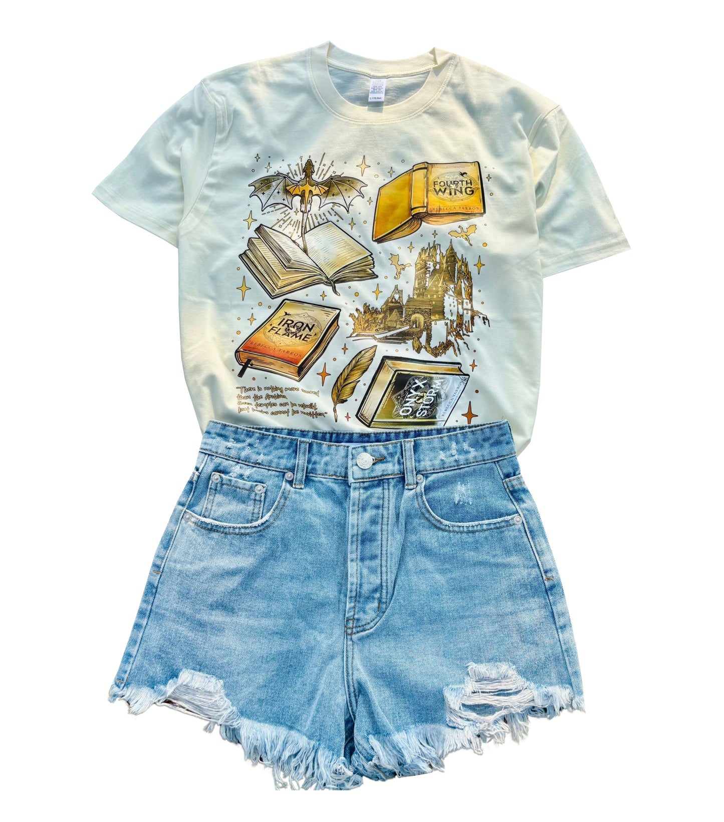 Fourth Wing Book Lover t-shirt  Dragon Rider Shirt For men womens