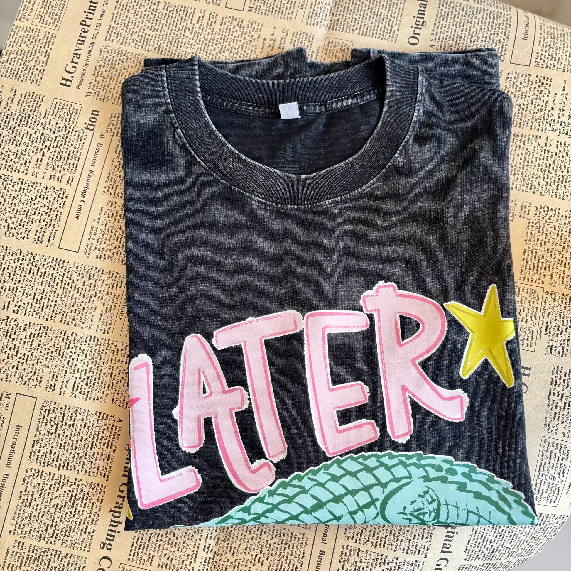 After A While Crocodile Summer Vacation Tee T shirt 