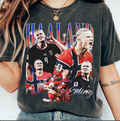 Erling Haaland Soccer World Vintage Shirt, washed cotton graphic tshirt
