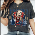 Erling Haaland Vintage Washed T-Shirt,Haaland Graphic Tee ,Norway Football Shirt