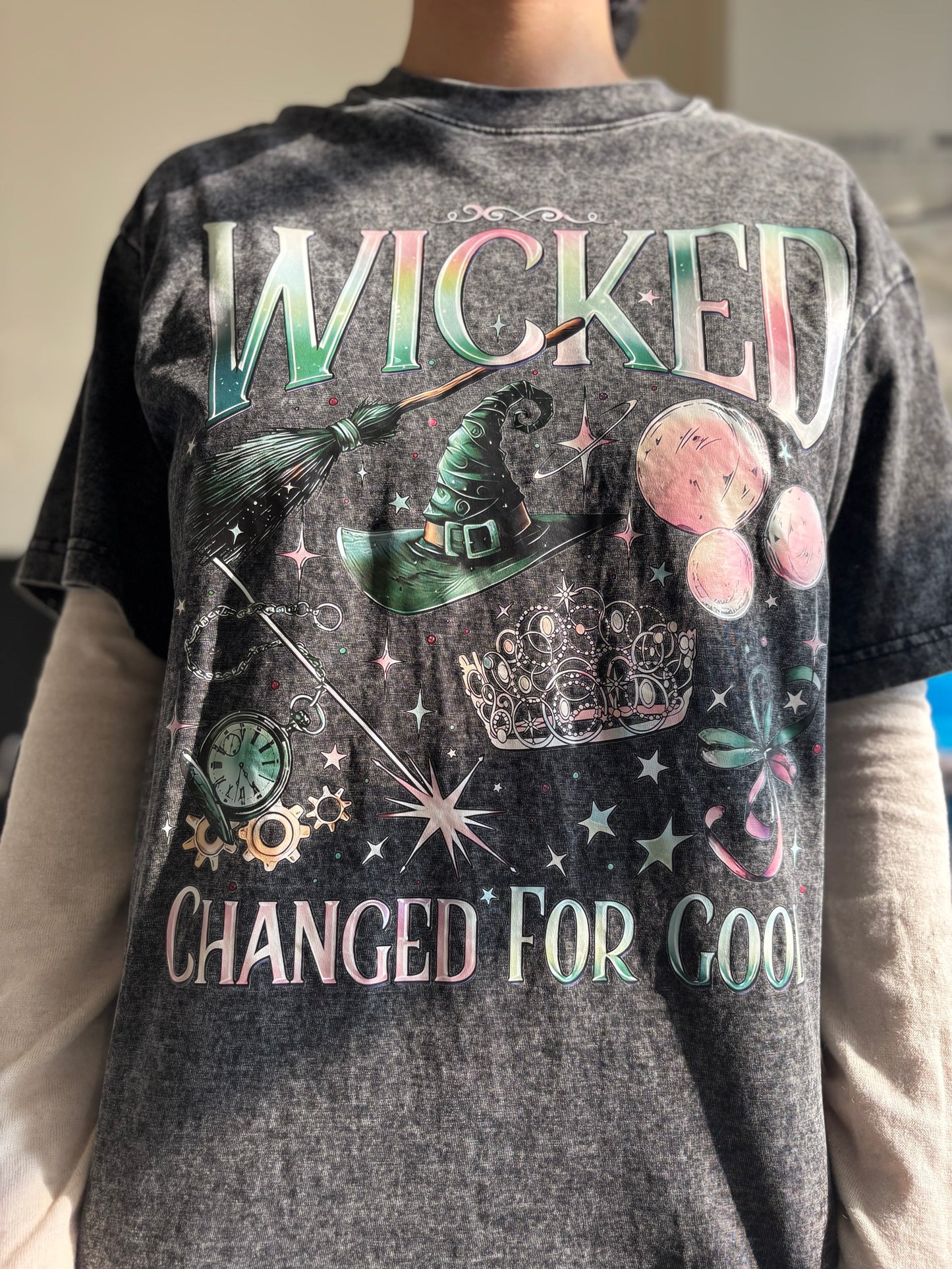 Streetwear Graphic T-Shirt – Oversized Acid Washed Cotton Tee