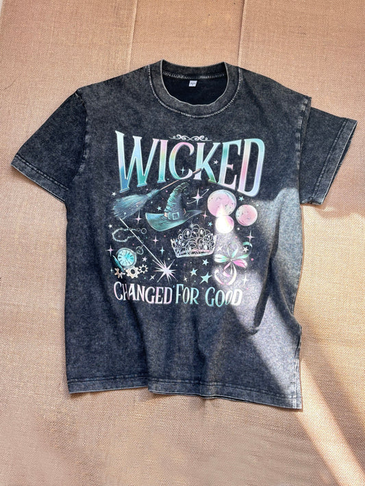 100%cotton acid washed shirt Unisex