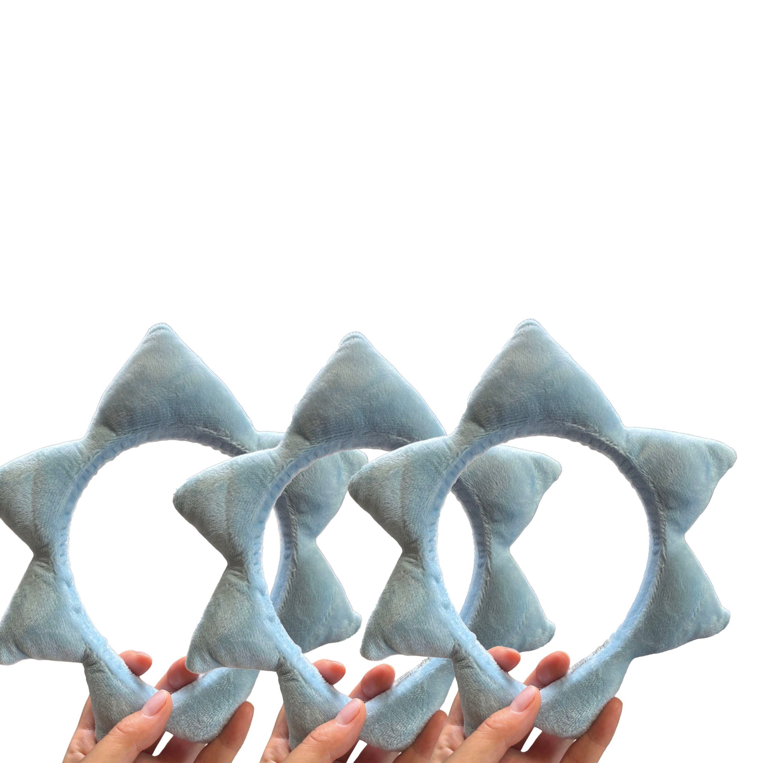 Cute Plush Spiky Spa Headband for Skincare & Makeup