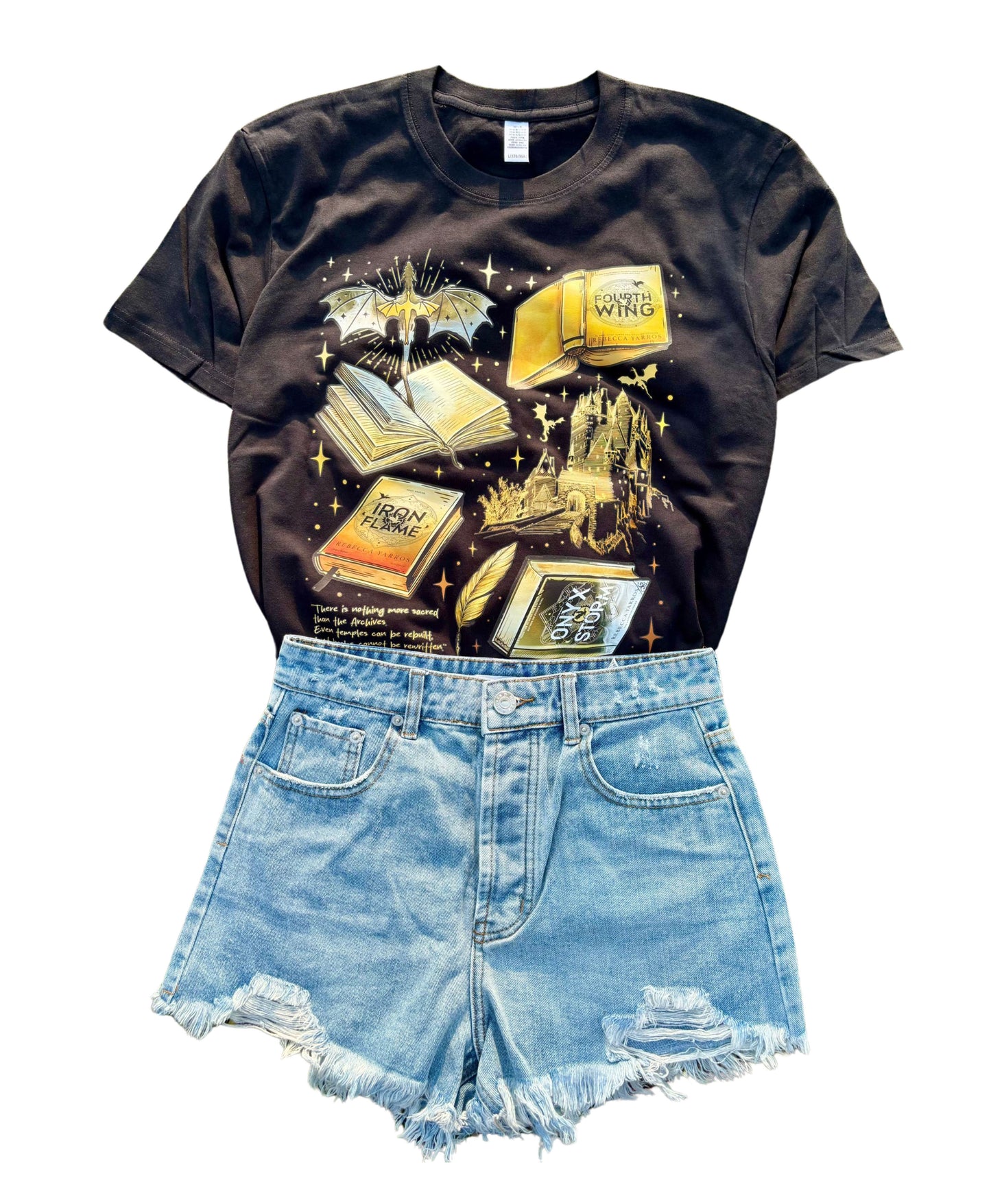 Fourth Wing Book Lover t-shirt  Dragon Rider Shirt For men womens