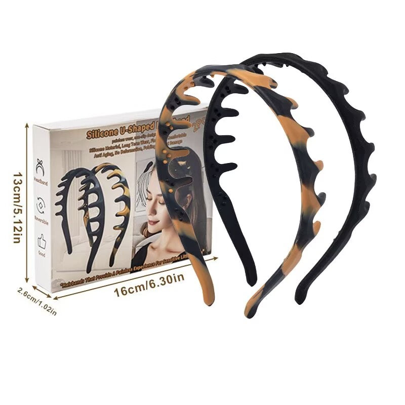 Silicone Zigzag Headband