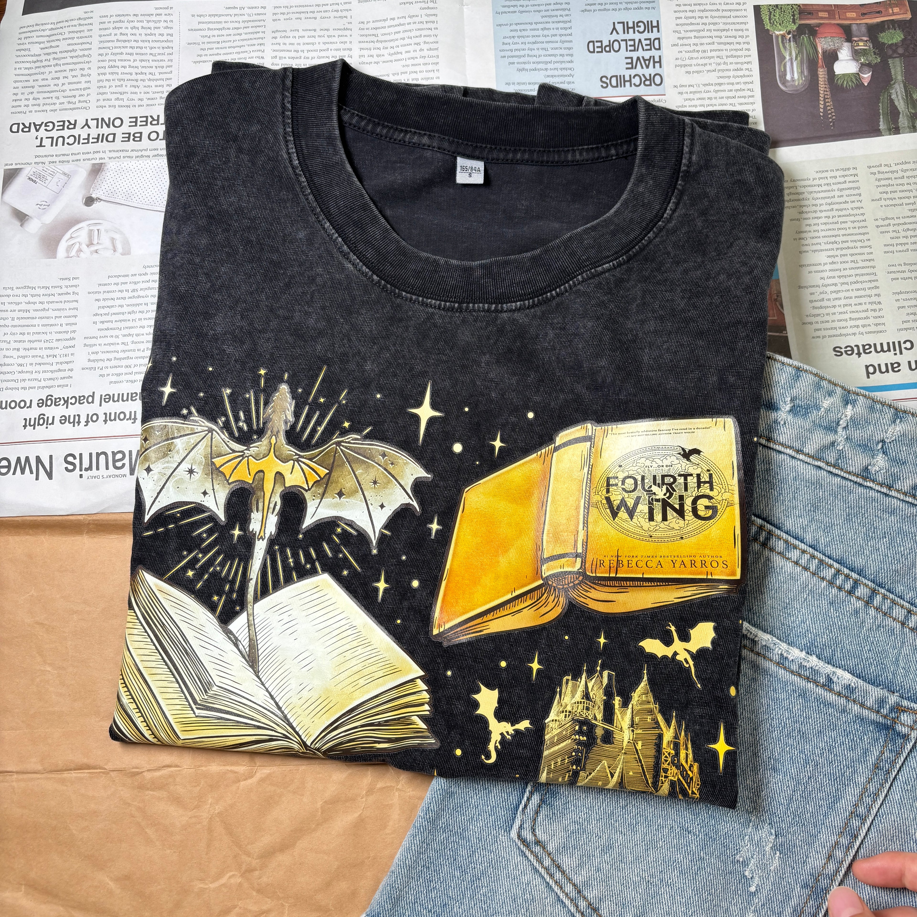 Fourth Wing Shirt, Basgiath War College t-shirt, Bookish Shirt, Xaden Riorson,