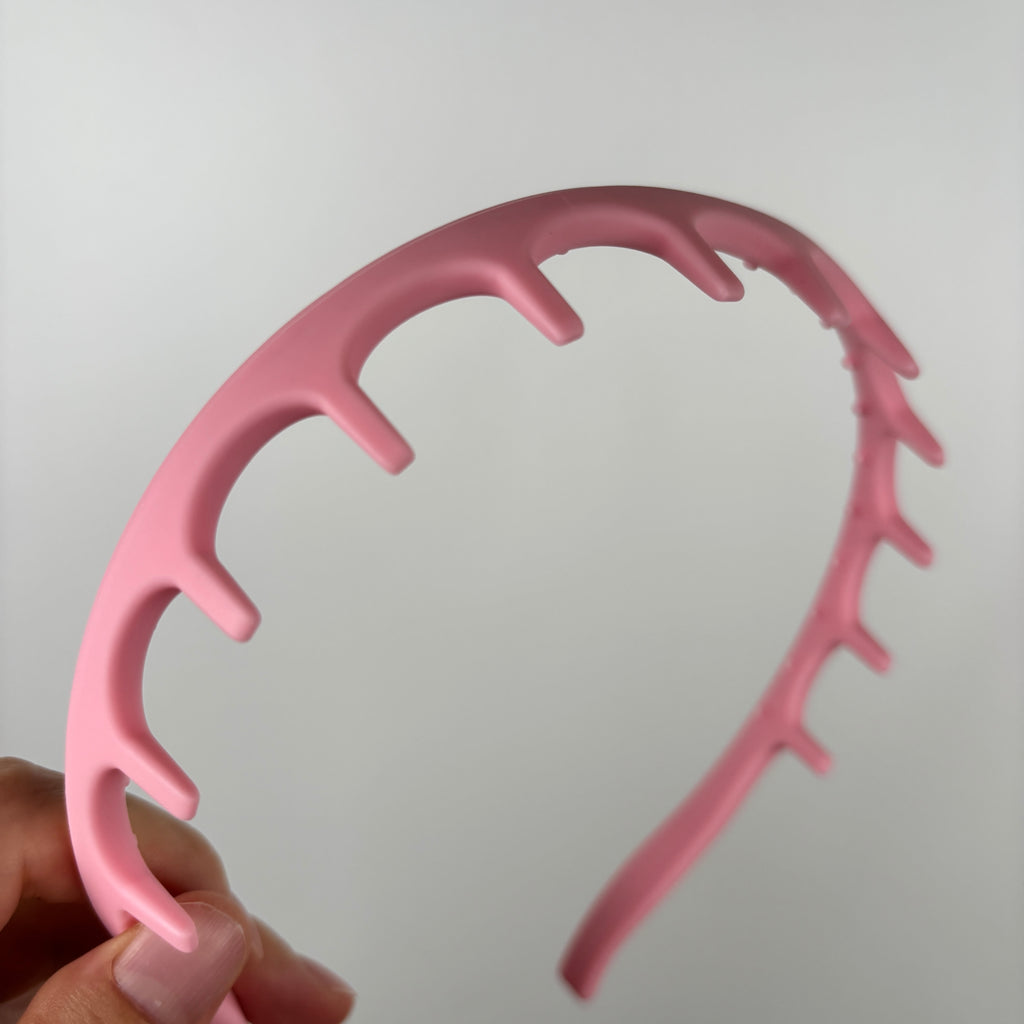 Silicone Comb Headbands for Women Non Slip, No Headache Soft Headband with Teeth