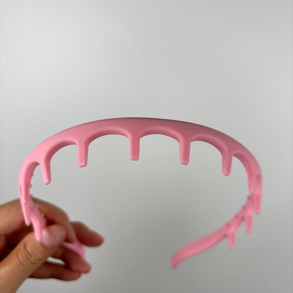 Silicone Comb Headbands for Women Non Slip, No Headache Soft Headband with Teeth