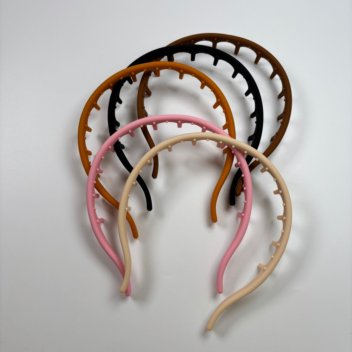 Silicone Comb Headbands for Women Non Slip, No Headache Soft Headband with Teeth