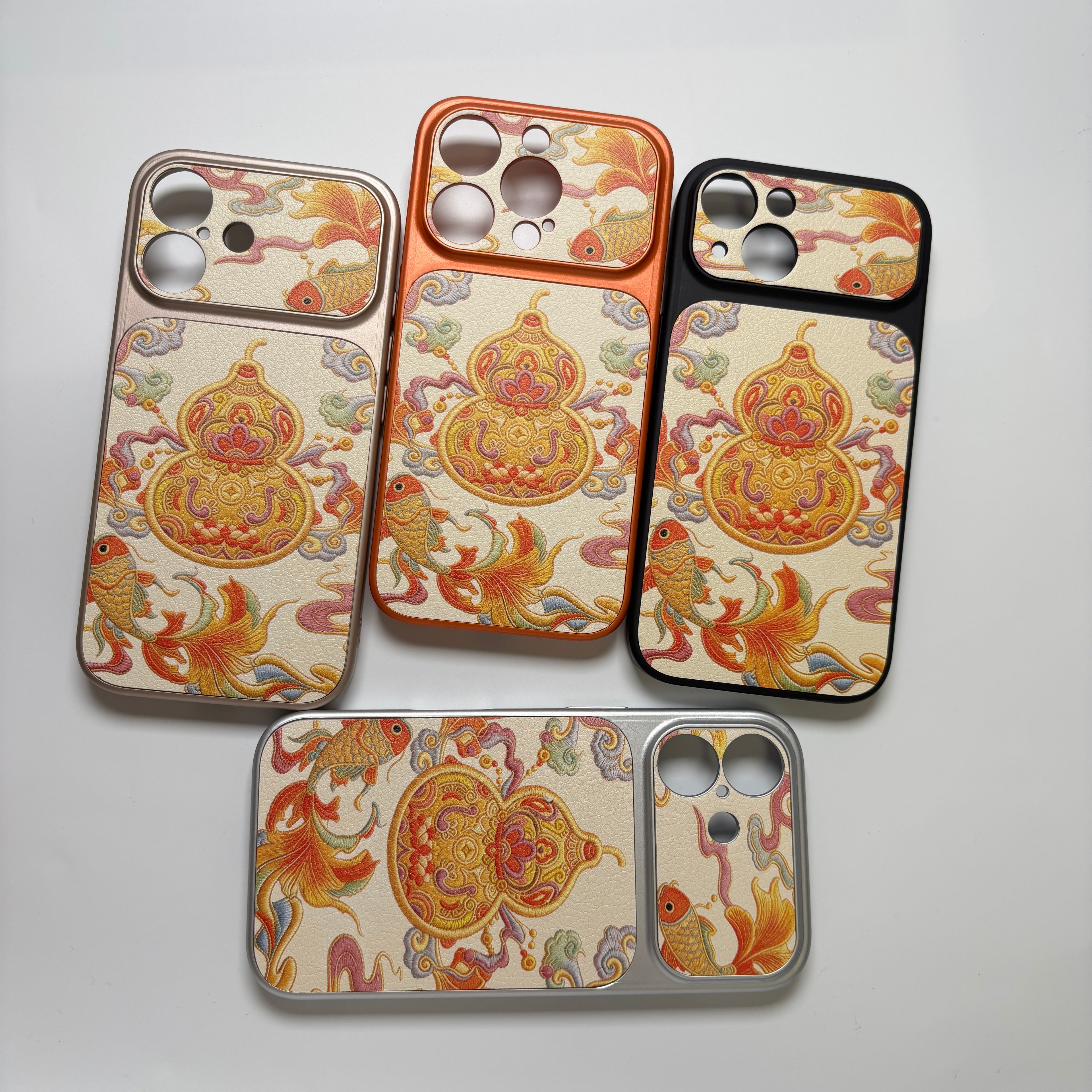 Lucky Koi Fish iPhone Case ,Phone Cover For iPhone 17 16 15 14 13 12 11