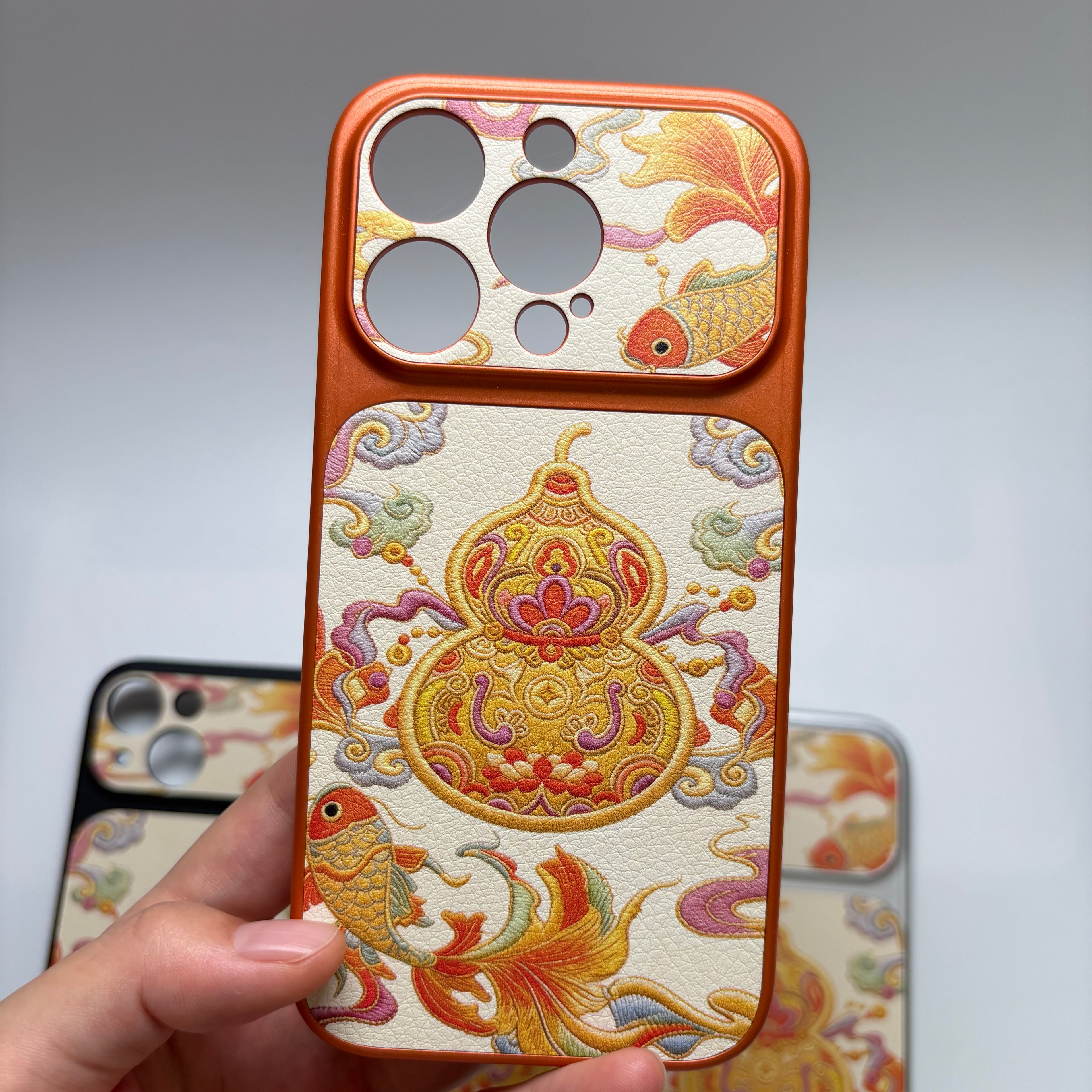 Lucky Koi Fish iPhone Case ,Phone Cover For iPhone 17 16 15 14 13 12 11
