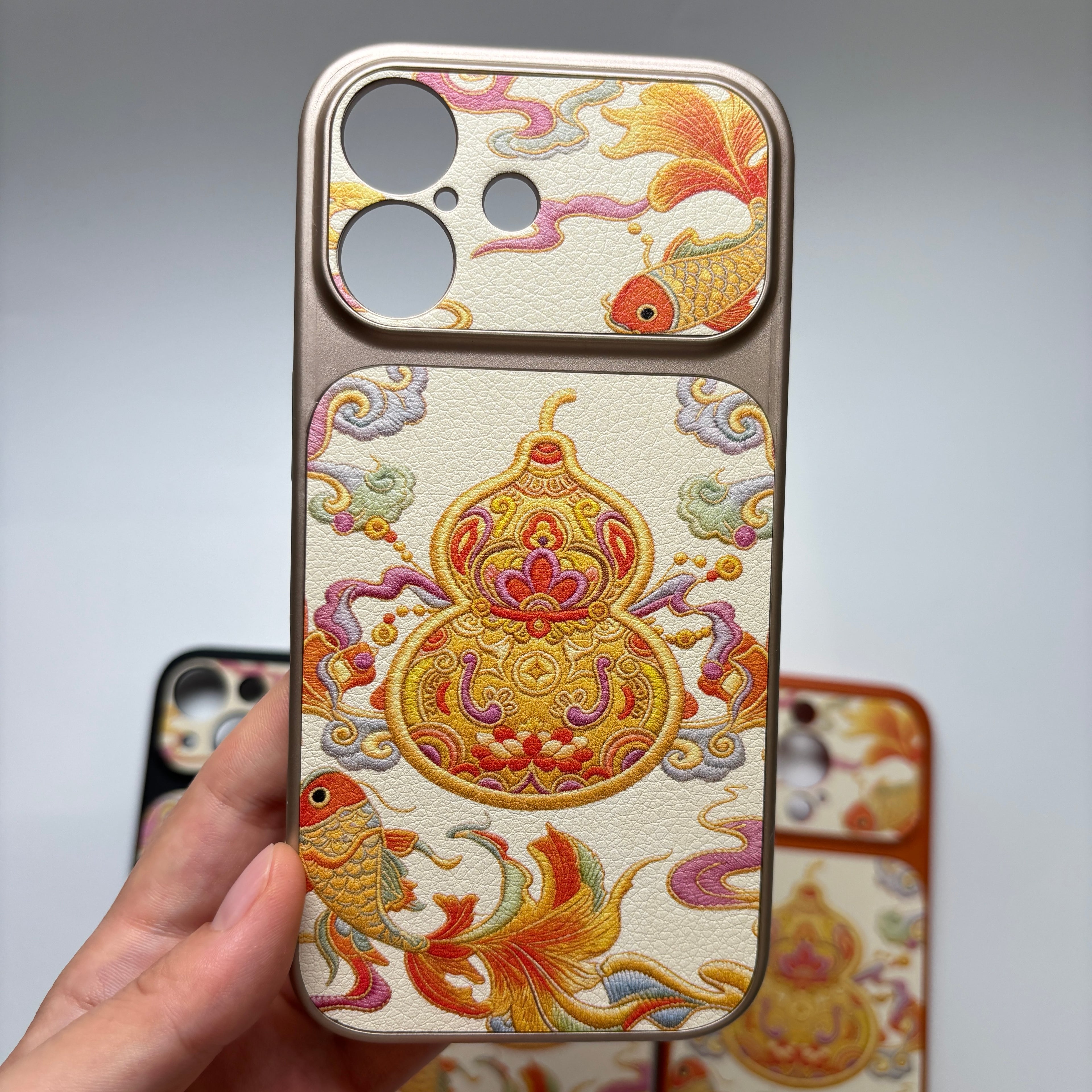Lucky Koi Fish iPhone Case ,Phone Cover For iPhone 17 16 15 14 13 12 11