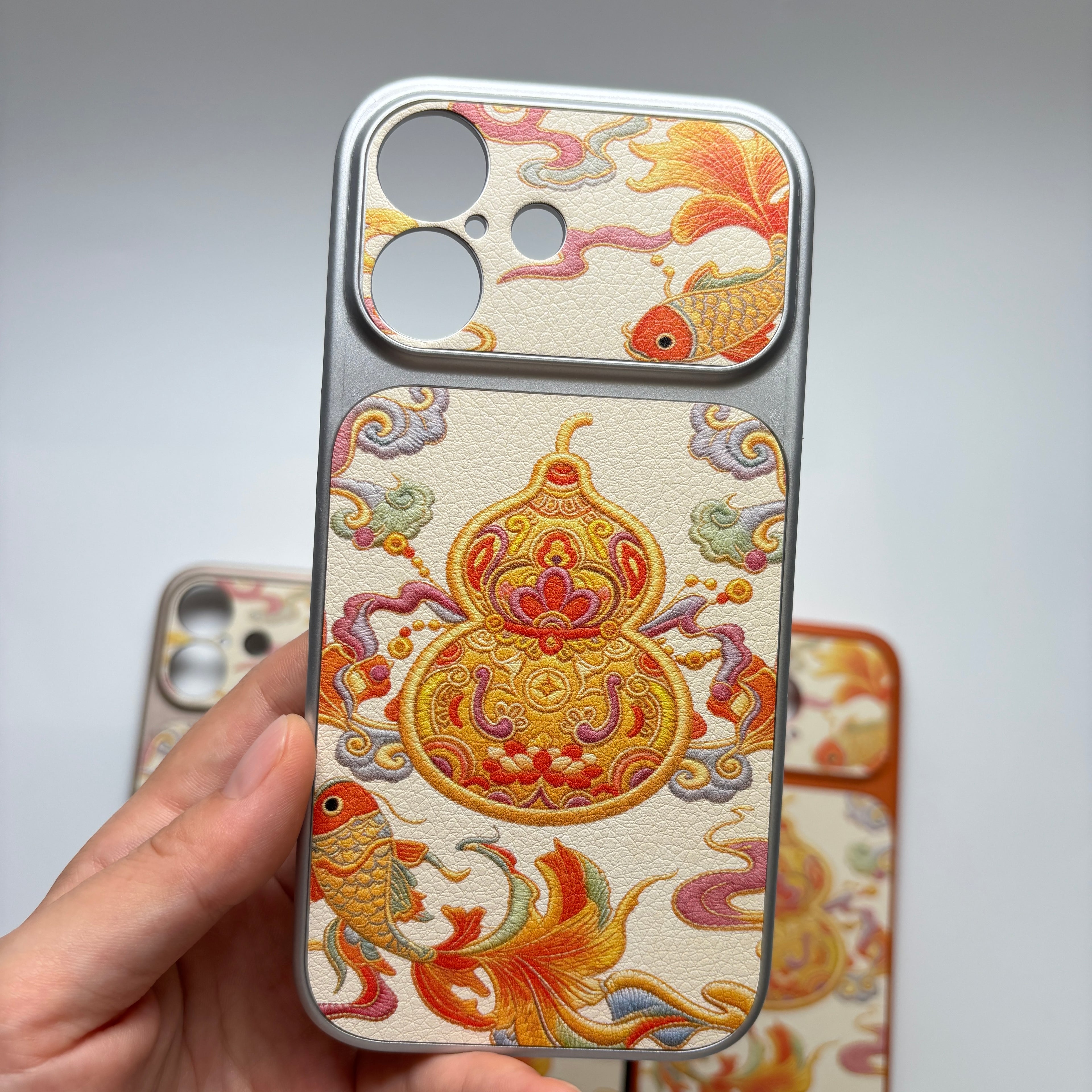 Lucky Koi Fish iPhone Case ,Phone Cover For iPhone 17 16 15 14 13 12 11