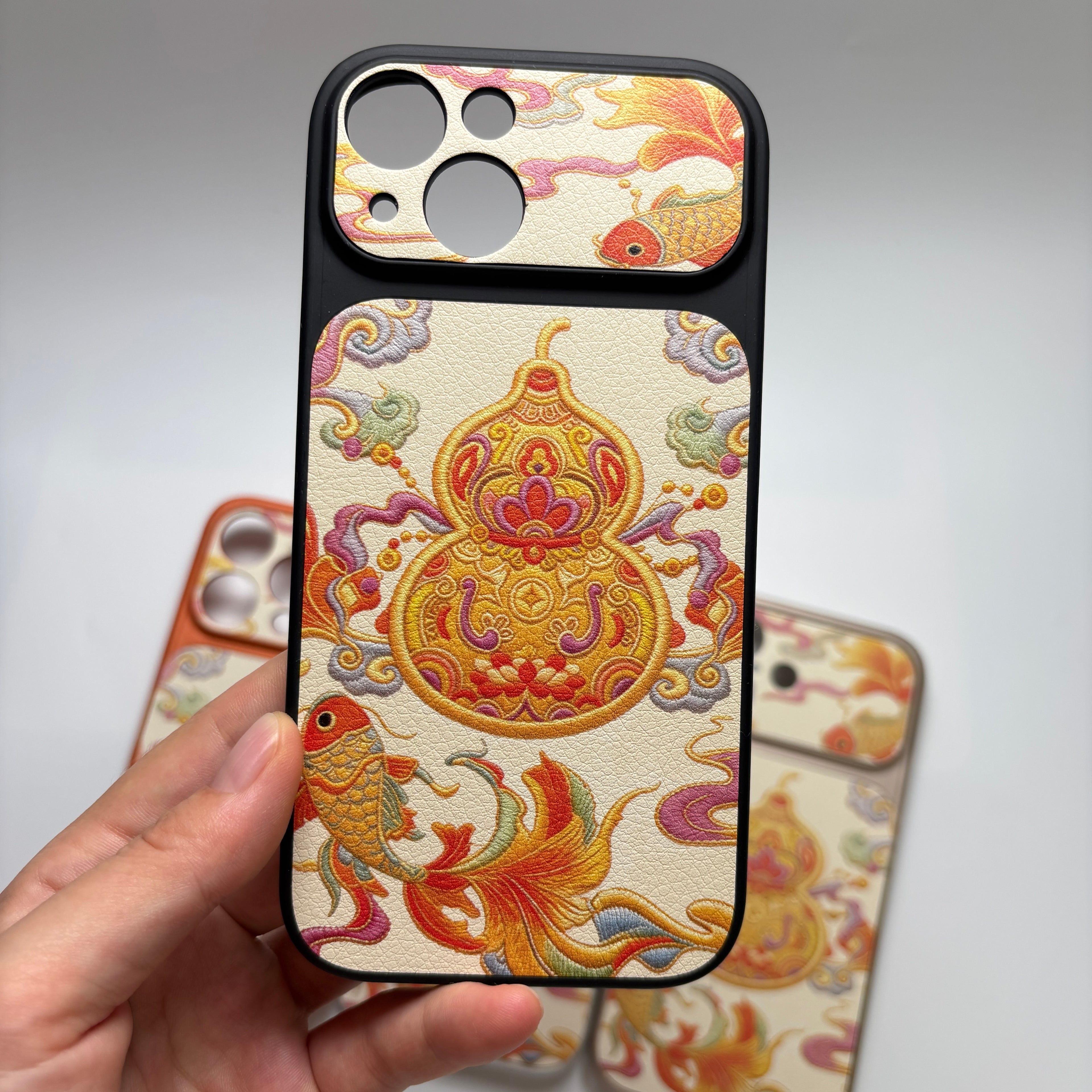 Lucky Koi Fish iPhone Case ,Phone Cover For iPhone 17 16 15 14 13 12 11