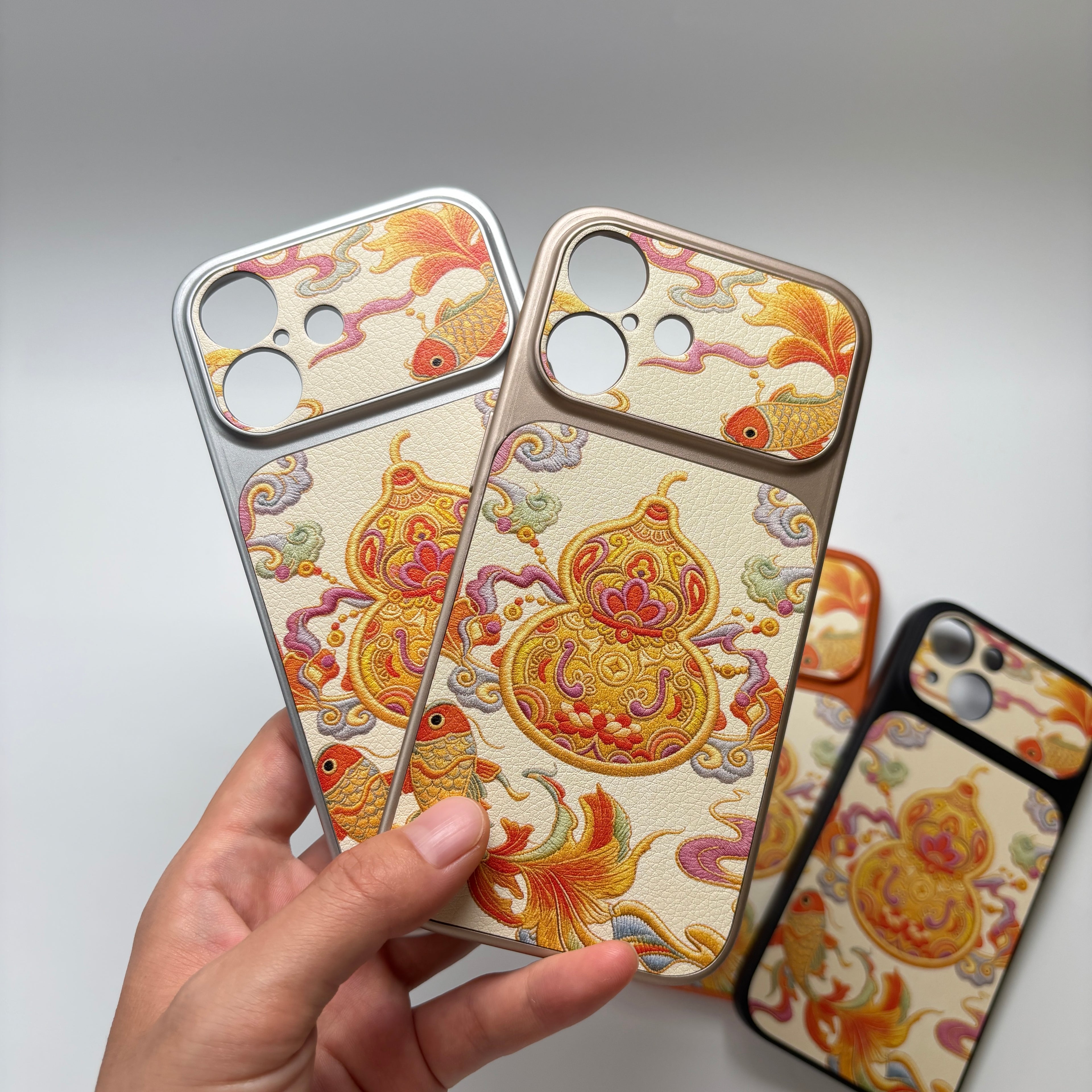Lucky Koi Fish iPhone Case ,Phone Cover For iPhone 17 16 15 14 13 12 11