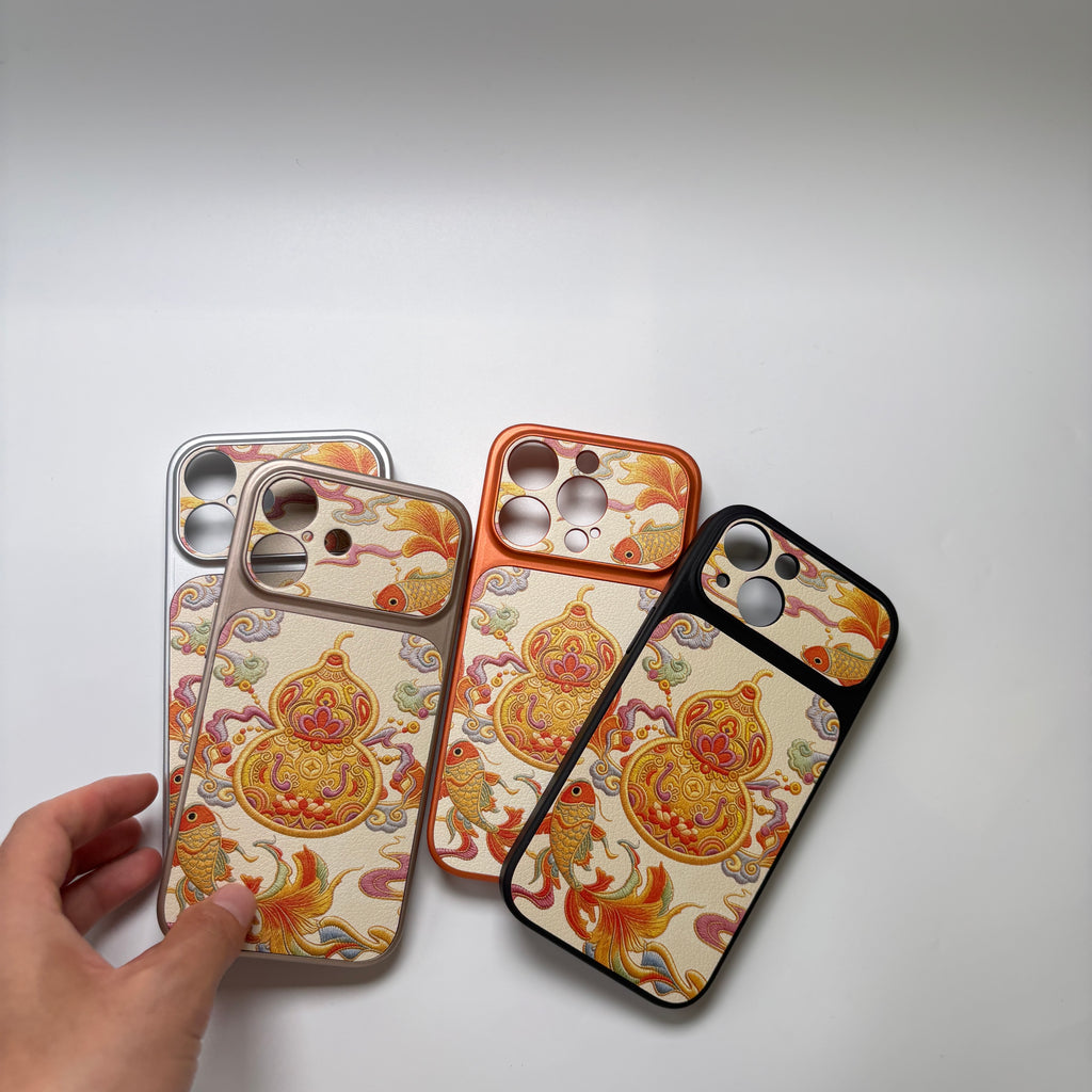 Lucky Koi Fish iPhone Case ,Phone Cover For iPhone 17 16 15 14 13 12 11