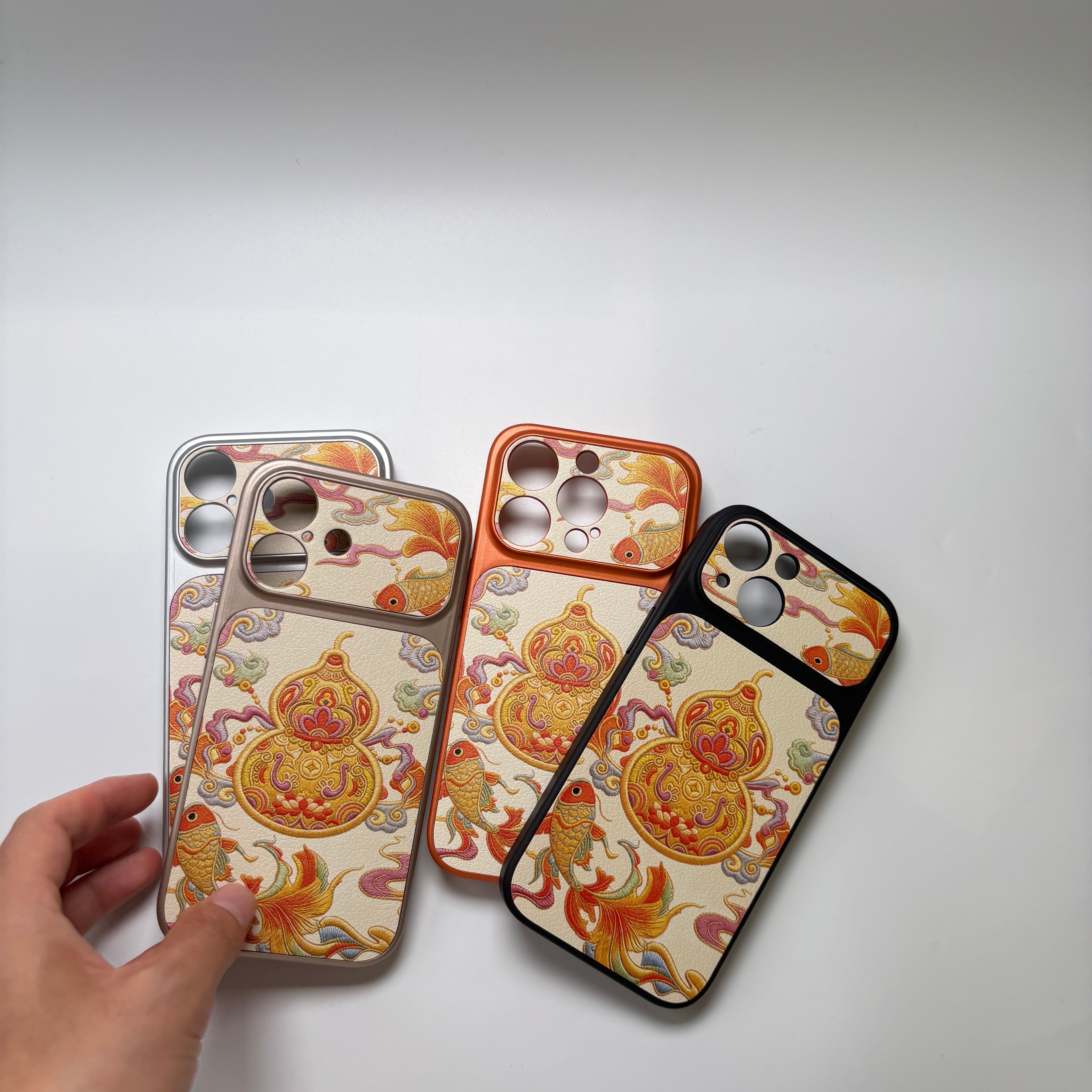 Lucky Koi Fish iPhone Case ,Phone Cover For iPhone 17 16 15 14 13 12 11