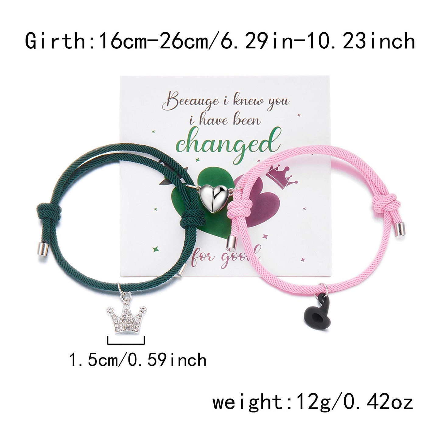 friendship Matching Bracelets Couples Accessories Gifts for Fans