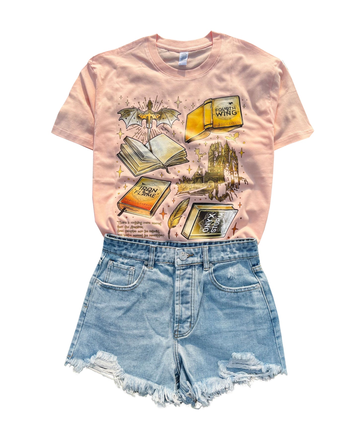 Fourth Wing Book Lover t-shirt  Dragon Rider Shirt For men womens