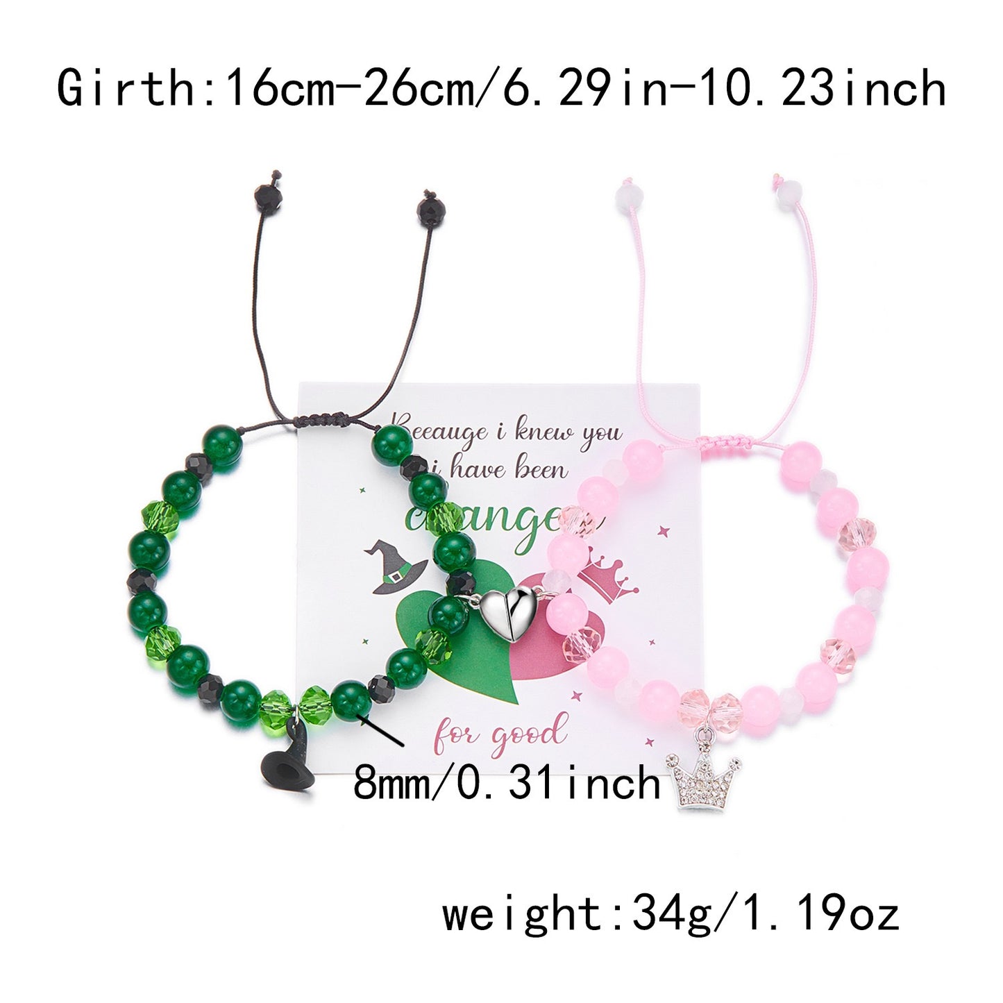 friendship Matching Bracelets Couples Accessories Gifts for Fans
